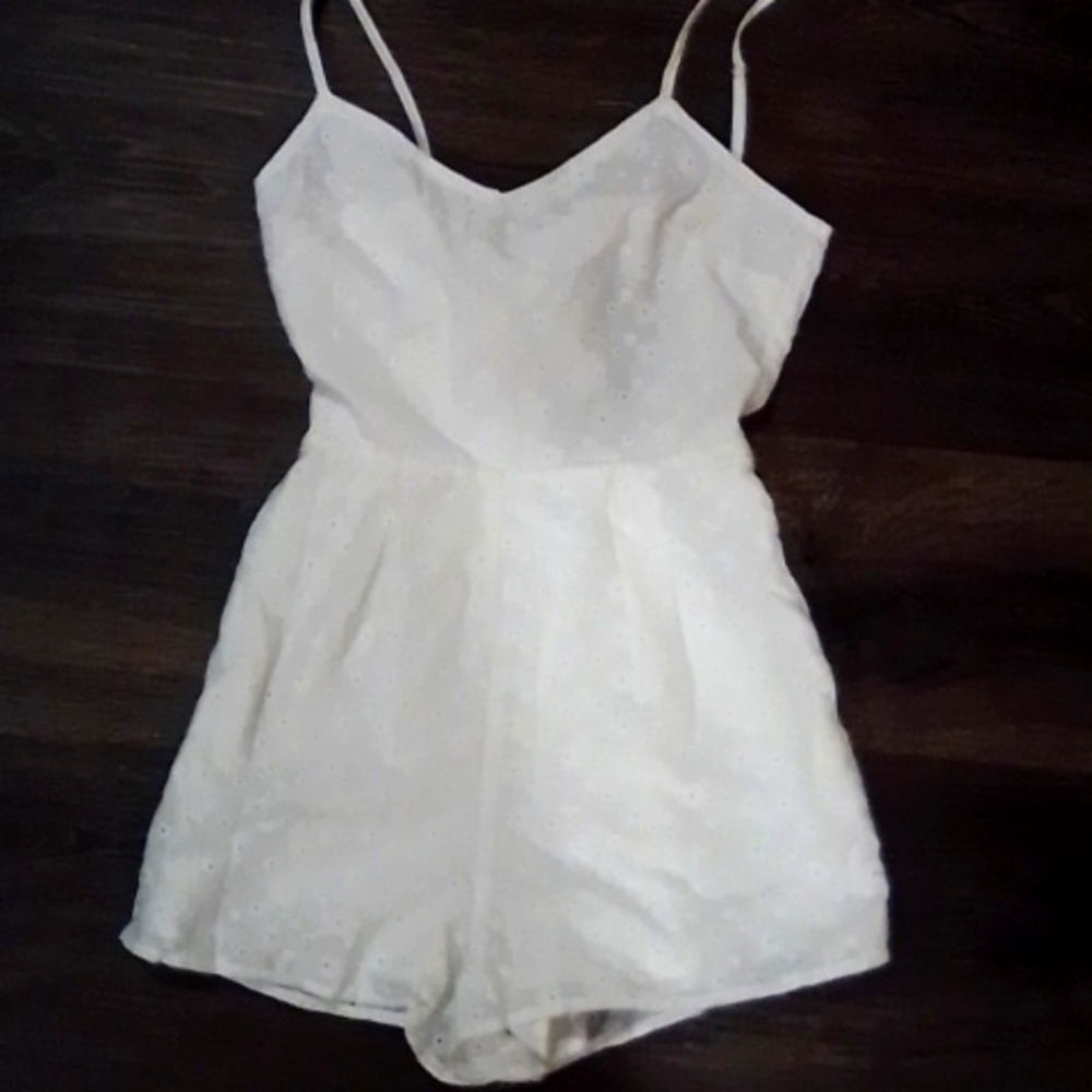White romper